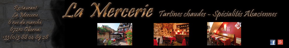 Restaurant La Mercerie Saverne