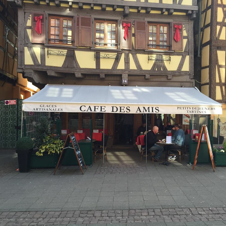 Le caf&eacute; des amis &agrave; Obernai H&oelig;nheim