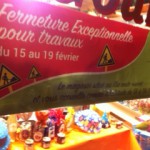 Fermeture pour travaux Strasbourg 0