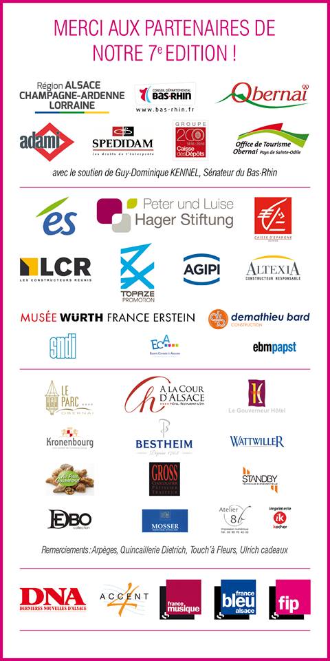 Partenaire du festival de musique d Obernai Strasbourg