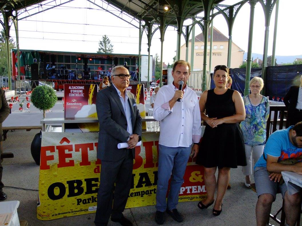 c est la f&ecirc;te de la bi&egrave;re a Obernai ! Saverne