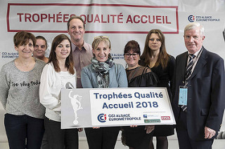 laur&eacute;at du troph&eacute;e OR  de l accueil 2018 Brumath