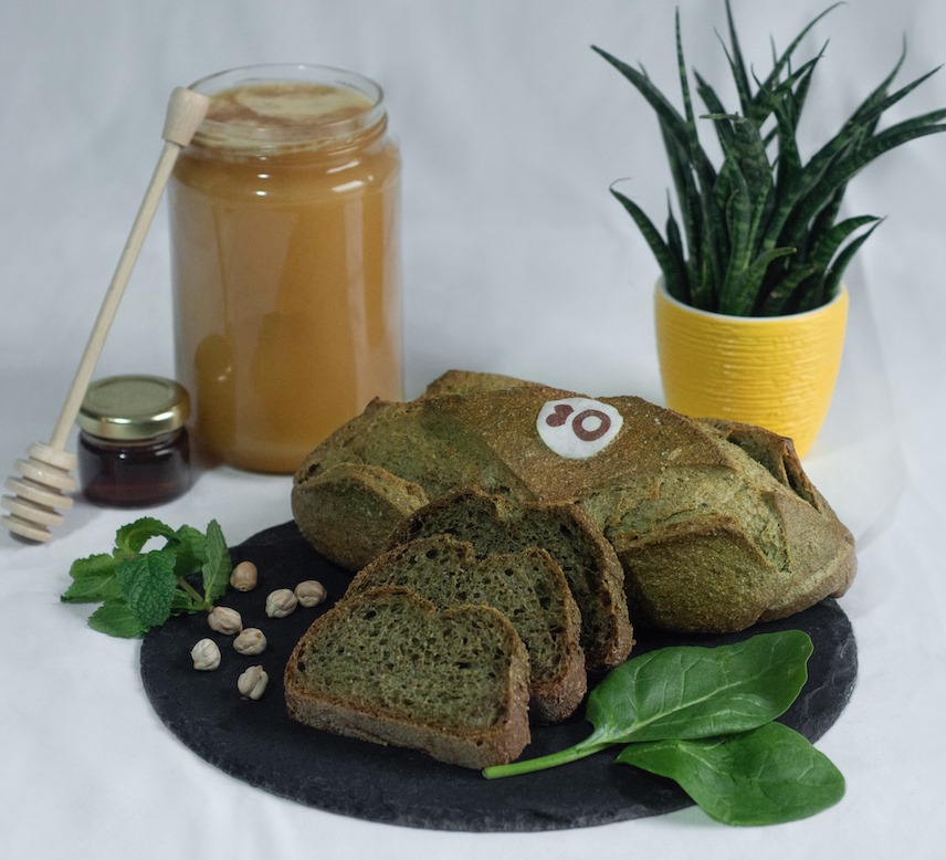 Pain sant&eacute; a la farine de l&eacute;gumes Erstein