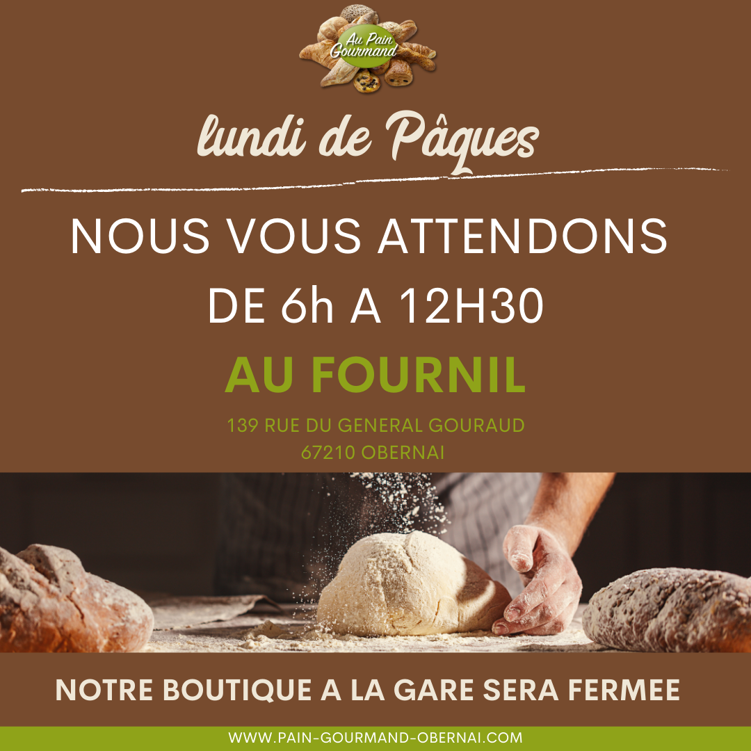 Ouvert lundi de P&acirc;ques Ostwald