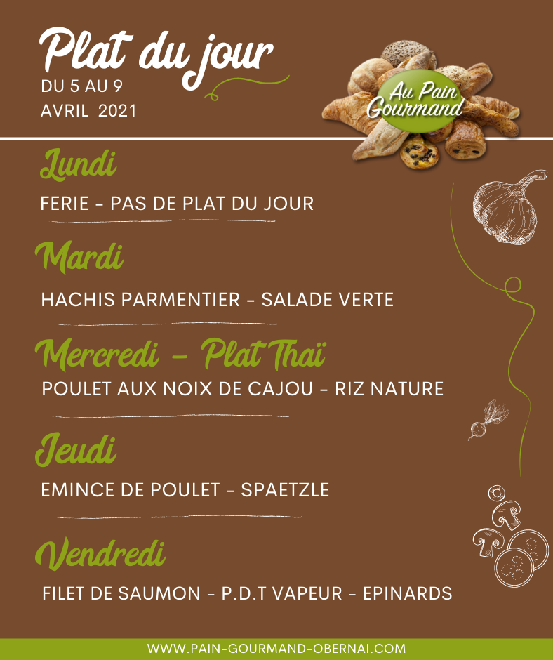 Plat du jour a Obernai H&oelig;nheim