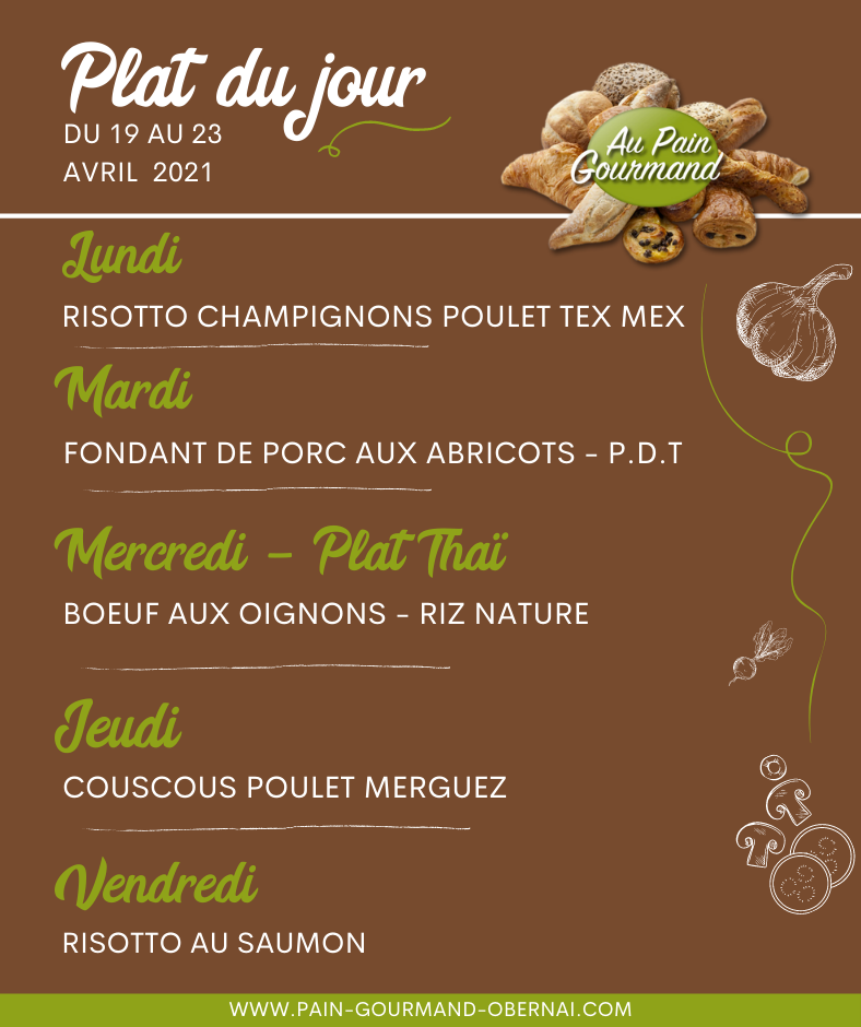 plat du jour a obernai Brumath