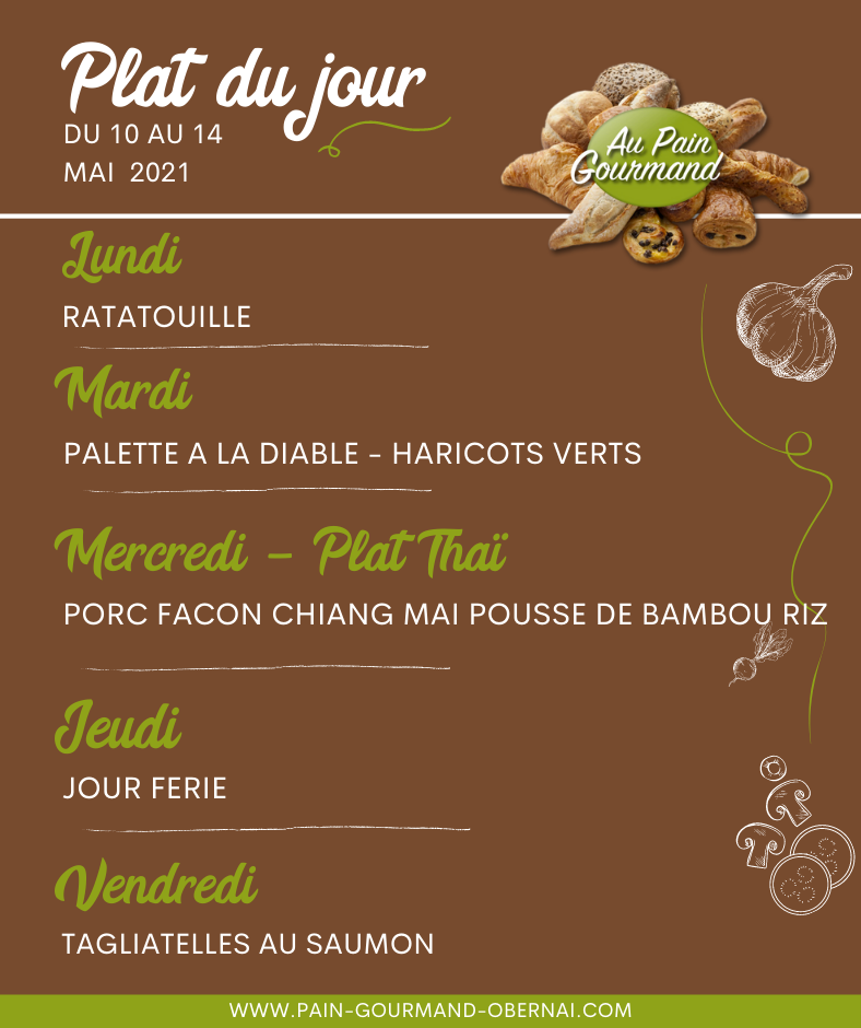 Plat du jour &agrave; Obernai Obernai