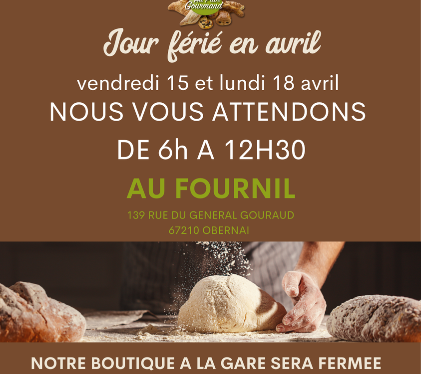 OUVERTURE jours  f&eacute;ri&eacute; Schiltigheim