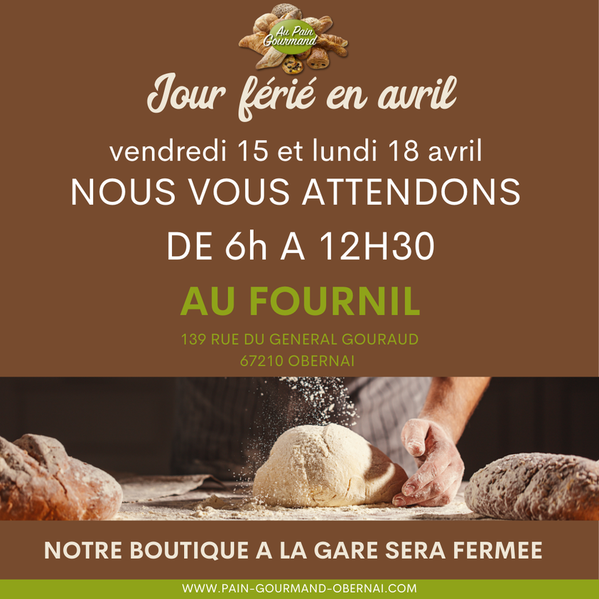 OUVERTURE jours  f&eacute;ri&eacute; Schiltigheim